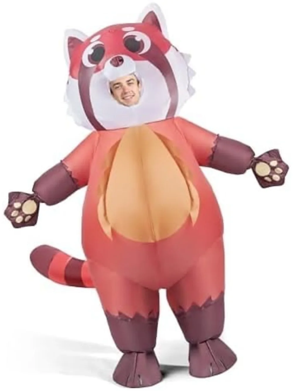 Puff Me Up! Full Body Red Panda Inflatable Adult Costume Spooktacular Creation